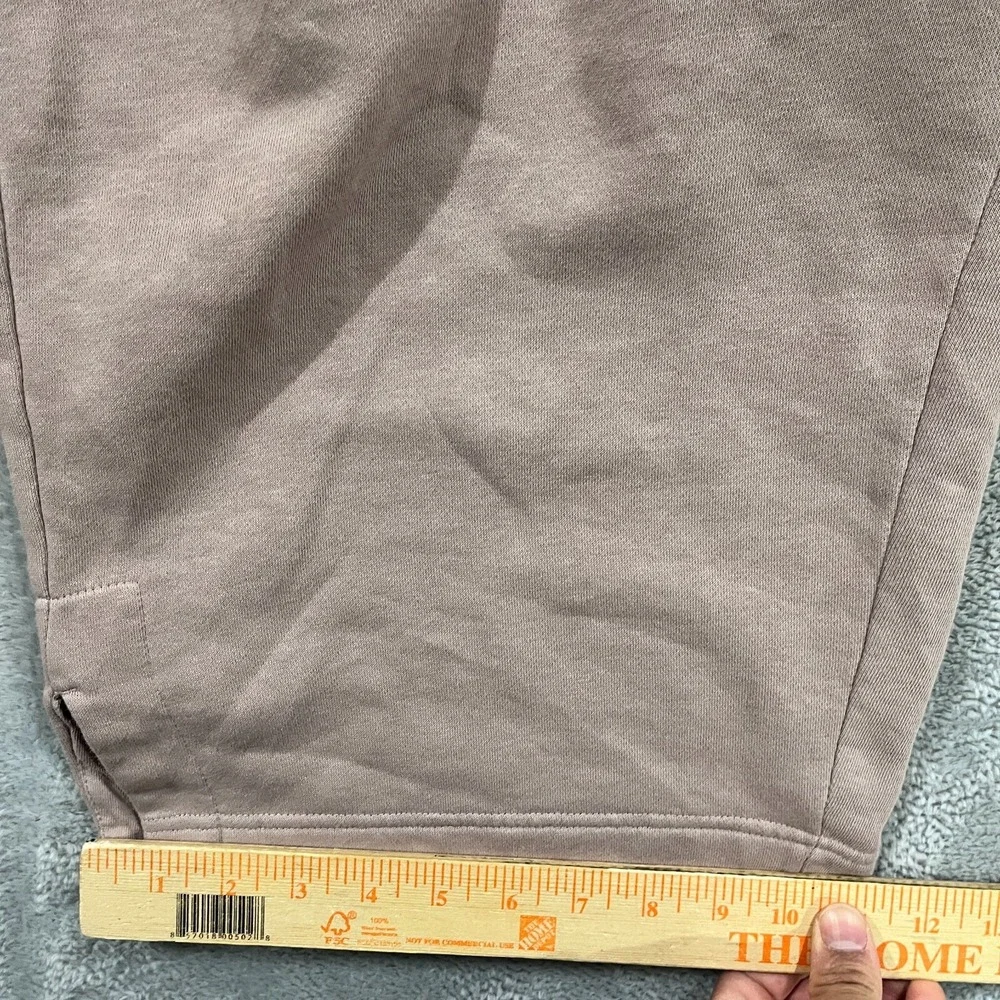 Nike Sportswear Jogger Womens 3X Loose Fit Short Crop Cotton‎ Blush DV5213-272